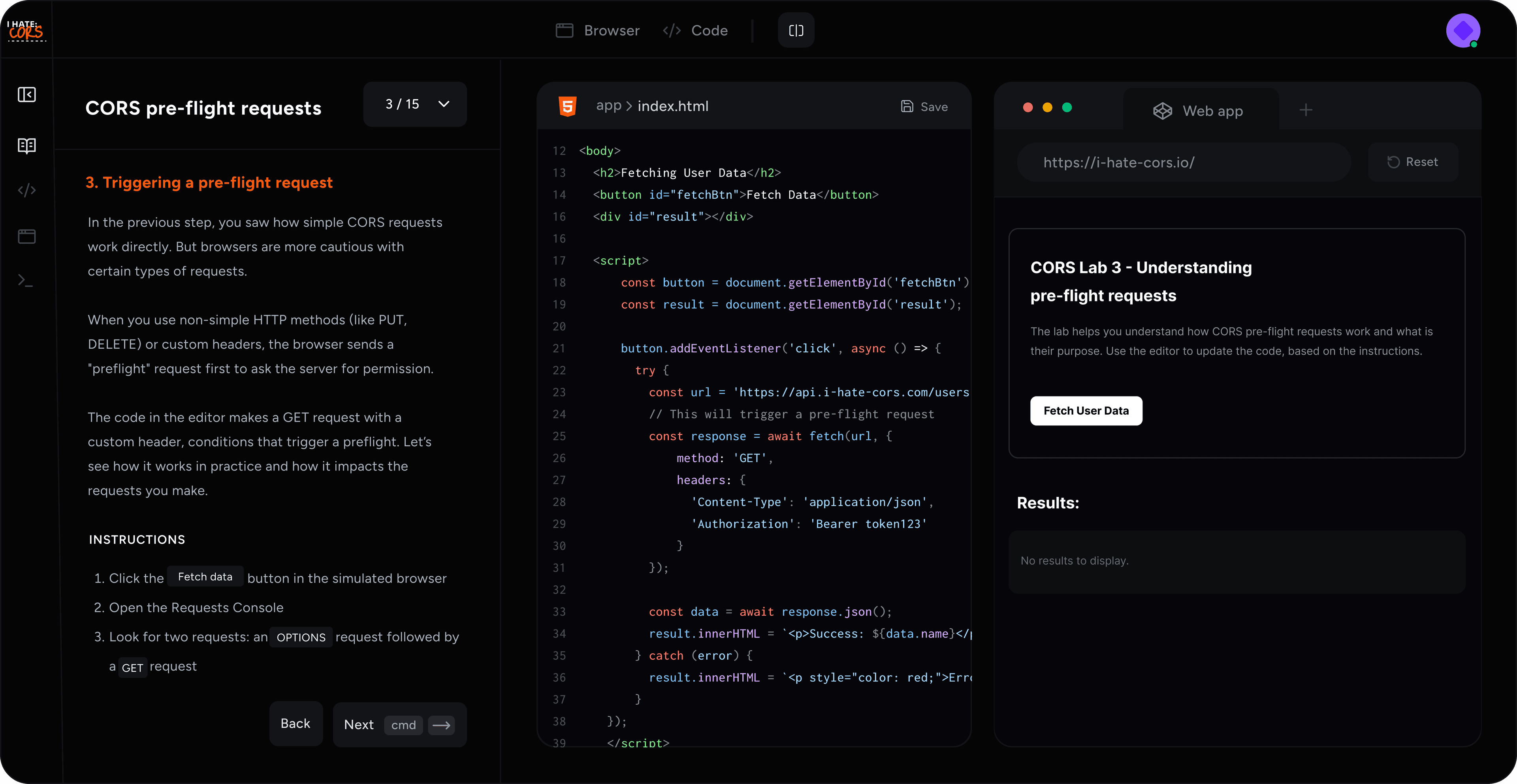 i-hate-cors platform